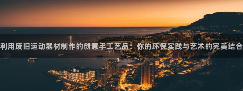 意昂4娱乐平台：利用废旧运动器材制作的创意手工艺品：你的环保